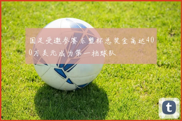 国足受邀参赛东盟杯总奖金高达400万美元成为第一档球队